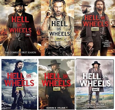 Hell On Wheels Season 1 5 Complete Series Collections Amazon Ca Dvd