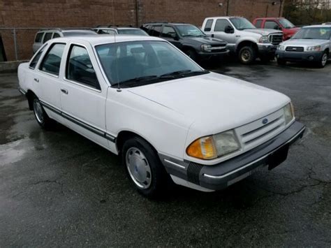 1987 Ford Tempo Gl 23l 4 Cylinder 41k Miles Two Owners No Accidents No