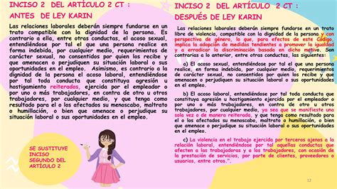 Ppt Ley Karin Pdf Modificacion CÓdigo Trabajo Acoso Sexual Laboral Y