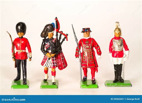 British Toy Soldiers stock image. Image of decorative - 29565441