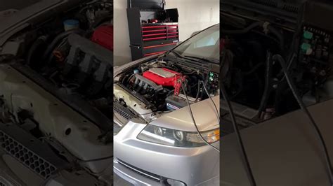 Acura Tl Type S 37l Swap First Start Youtube