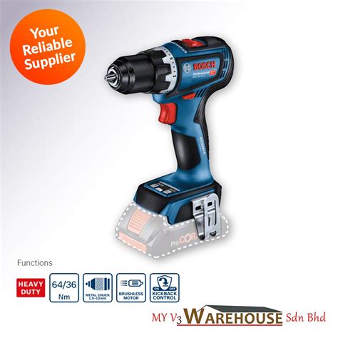 Bosch Cordless Drill Driver Gsr V C Solo Without Battery And