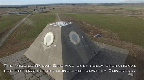 Missile Site Radar Pyramid In Nekoma North Dakota Youtube