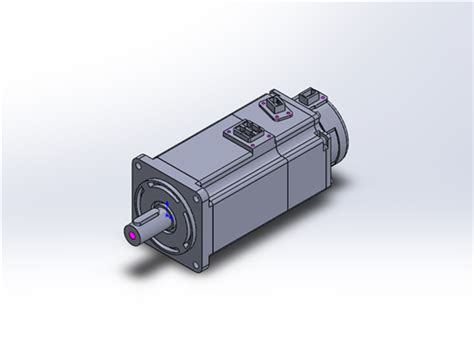 Omron伺服电机3d模型下载三维模型solidworks模型 制造云 产品模型