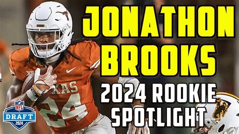 Jonathon Brooks Spotlight Nfl Draft Fantasy Prospect Youtube