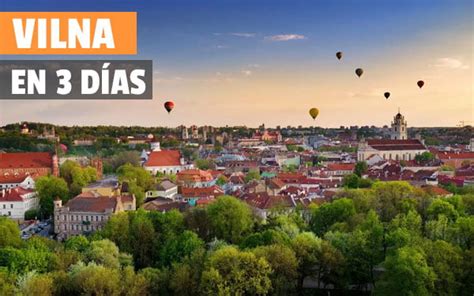 Vilna En D As Gu A E Itinerario Completo Disponible En Pdf Gratis