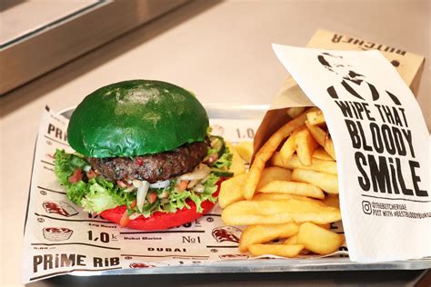 Uae National Day Celebrated With Flag Burgers At The Butcher Dubai