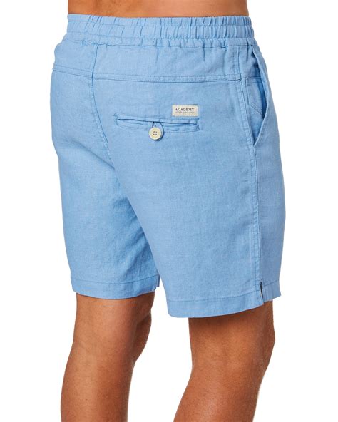 Academy Brand Riviera Mens Linen Short Chambray Surfstitch