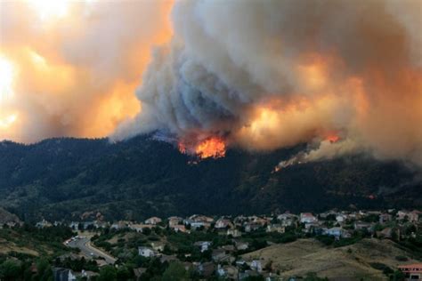 Colorado Springs Waldo Canyon Fire Map United States Map