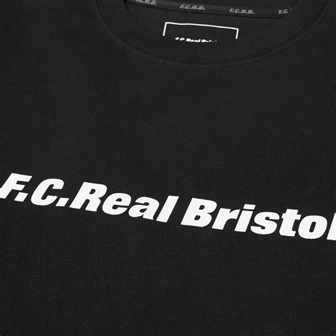 F C Real Bristol Authentic Tee Black End Us