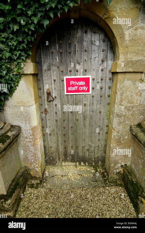 Staff only door hi-res stock photography and images - Alamy