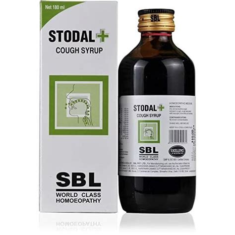 Sbl Homoeopathic Stodal Plus Cough Syrup Effective Remedy Free Ship Ebay