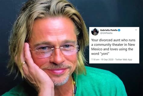 Brad Pitt Cops The Meme Treatmet After That Flirty Table Read