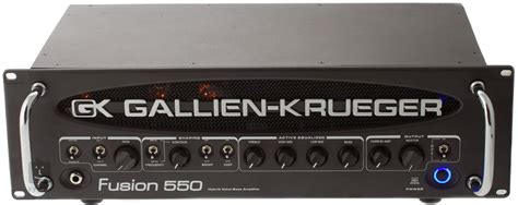 Gallien Krueger Fusion 550 Bass Guitar Hybrid Amplifier