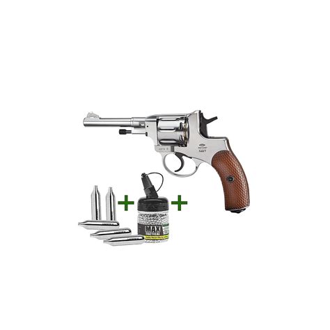 Gletcher Co Revolver Ngt Kal Mm Bb Nickel Inkl Co Kapseln U