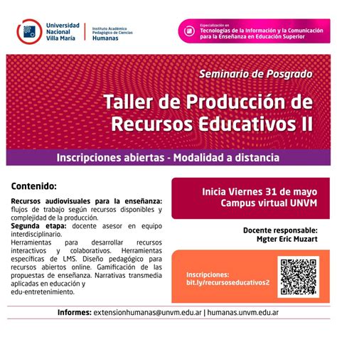 Abrieron Las Inscripciones Para El Seminario De Posgrado Taller De