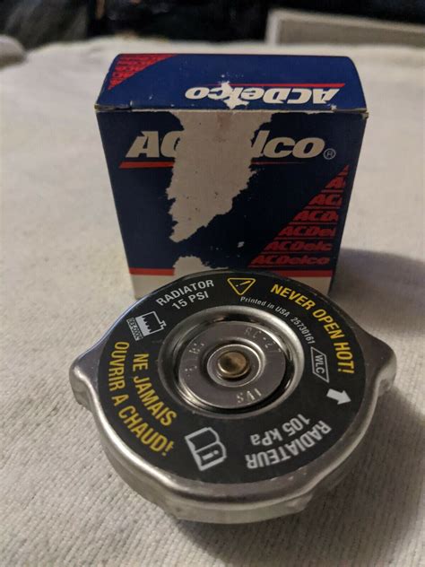 My Radiator ACDelco Caps Have Different Part Numbers Yet Listed To Fit