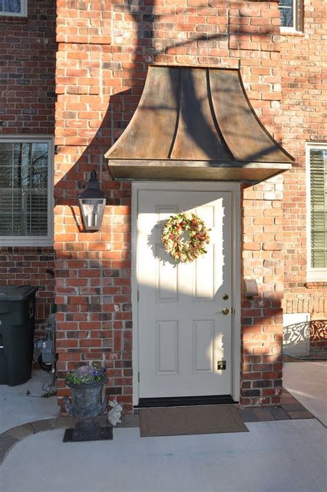 Copper Door Awning Homideal