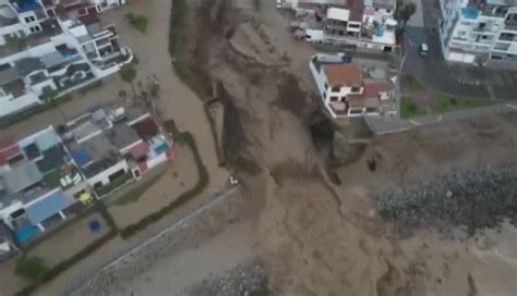 Cae Segundo Huayco En Punta Hermosa En Menos De Horas