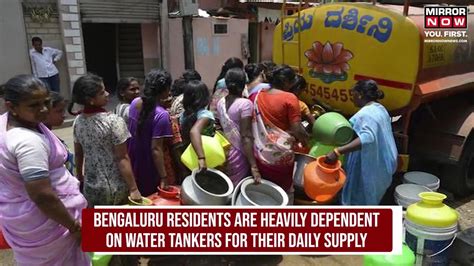 Bengaluru Water Crisis Residents Cry For Help Water Newsr Video