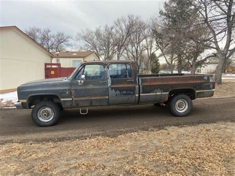 CHEVY K30 CUSTOM 3+3 CREW CAB 4X4 SQUARE BODY EFI 454 for sale: photos ...