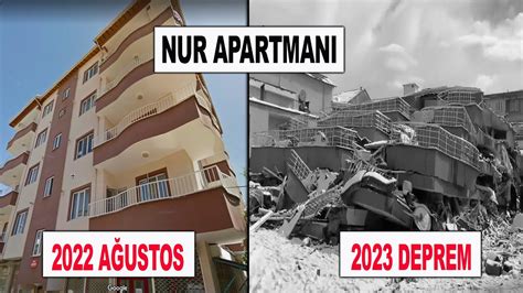 Ad Yaman G Lba Depremi G Lba Nur Apartman Eski Hali Deprem