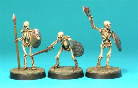 Ud1a Skeletons I 3 Fantasy Miniatures Miniature Painting