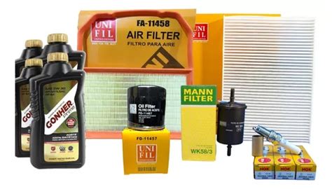 Kit Afinación Vw Up 1 0l 2016 2018 5w30 Api Sp Filtros Bujía Envío gratis