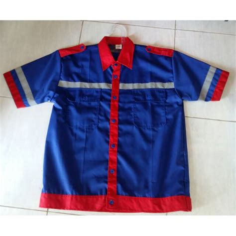 Jual Baju Kerja List Seragam Kerja Seragam Safety Baju Safety