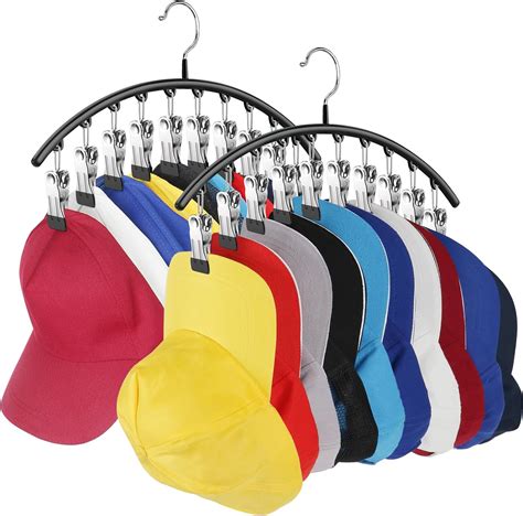 Amazon Organizador de sombreros para gorras de béisbol 2 piezas