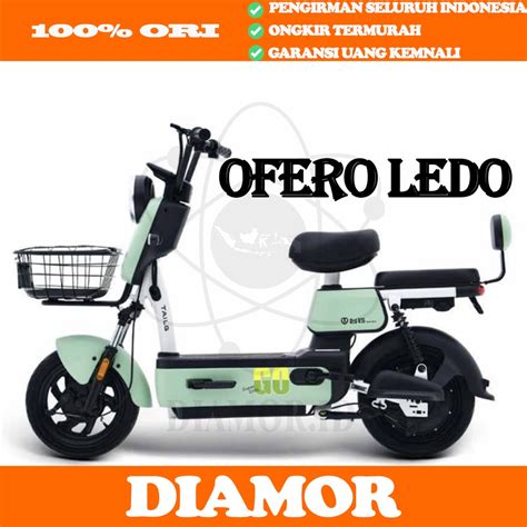 Jual Ofero Ledo Sepeda Motor Listrik Watt Electric E Bike Shopee