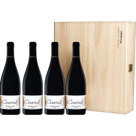 Cuarenta Red Wine Doca Rioja Presentation Box 4 Bottles 75 Cl · Eguren