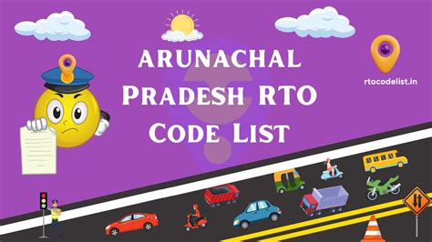 Ar Rto Code List Office Rules And Check Post Rtocodelist