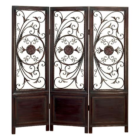 Room Divider with Elegant Metal Designs - Walmart.com - Walmart.com