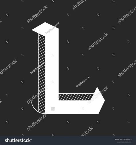 Artwork Monogram L Letter Calligraphy Logo Stock Vector (Royalty Free ...