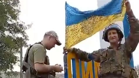 Ukrainische Armee Meldet Einnahme Von Lyman