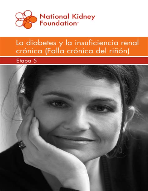 La Diabetes Y La Insuficiencia Renal Cr Nica Falla Cr Nica Del Ri N