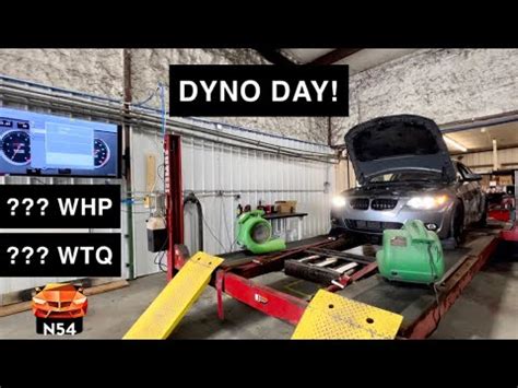 MHD STAGE 1 335i N54 HITS THE DYNO YouTube