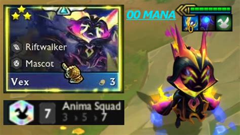 Anima Squad Vex Star Mana Tft Set Youtube