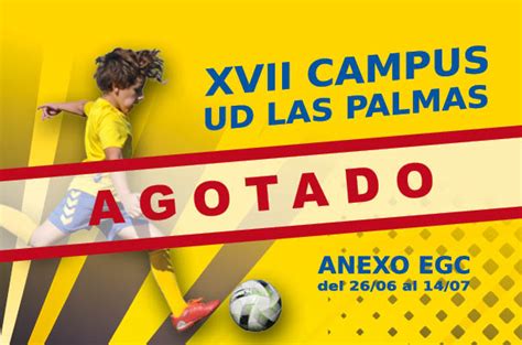 UD Las Palmas on Twitter 𝐀𝐠𝐨𝐭𝐚𝐝𝐚𝐬 las plazas para el Campus UDLP