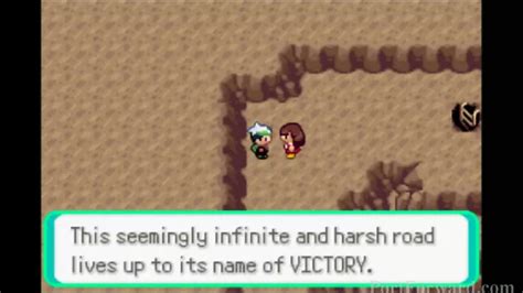 Pokemon Emerald Walkthrough Victory Road