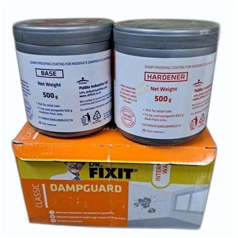 Dr Fixit Dampguard Classic Internal Wall Waterproofing 1 Kg At Rs 453