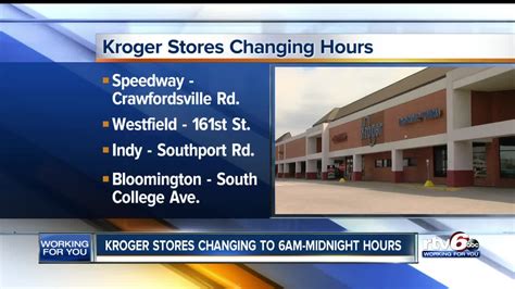 More Kroger stores are changing their hours