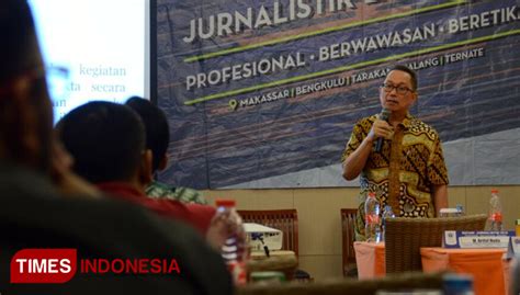 Sekjen PWI Wartawan Harus Berimbangan Dan Profesional TIMES Indonesia