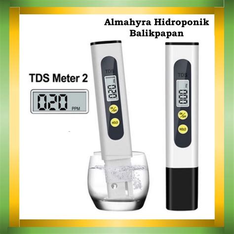 Jual Tds Meter Alat Pengukur Ppm Nutrisi Hidroponik Air Minum