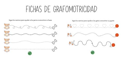 FICHAS GRAFOMOTRICIDAD DESTACADA