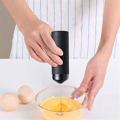 LeKing Mini Electric Battery Powered Whisk Coffee Milk Mixer Stirrer ...