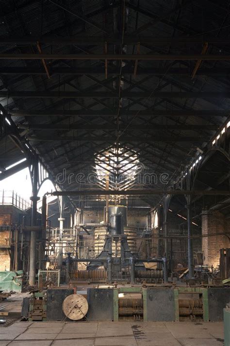 Interior of old factory stock photo. Image of deserted - 423288 ...