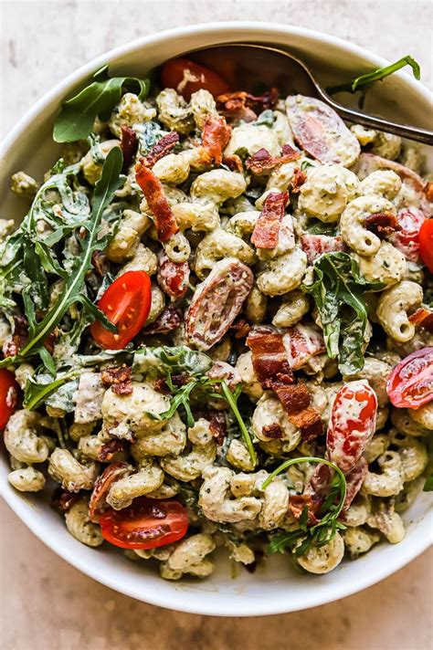 Esitell Imagen Creamy Pesto Pasta Salad Abzlocal Fi