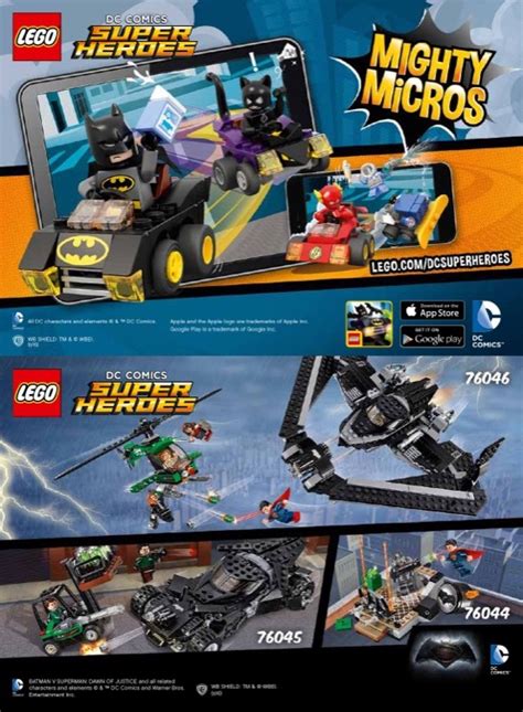 LEGO 76062 Mighty Micros: Robin vs. Bane Instructions, DC Comics Super ...